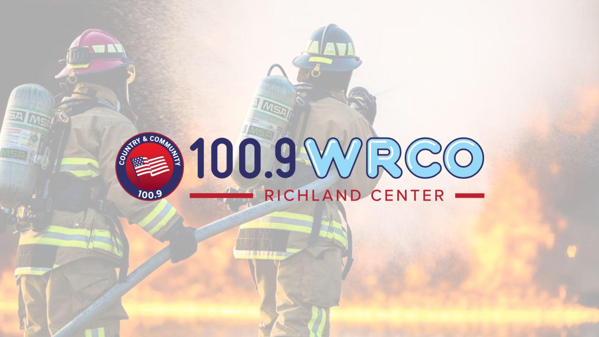 Muscoda structure fire leads to an arrest