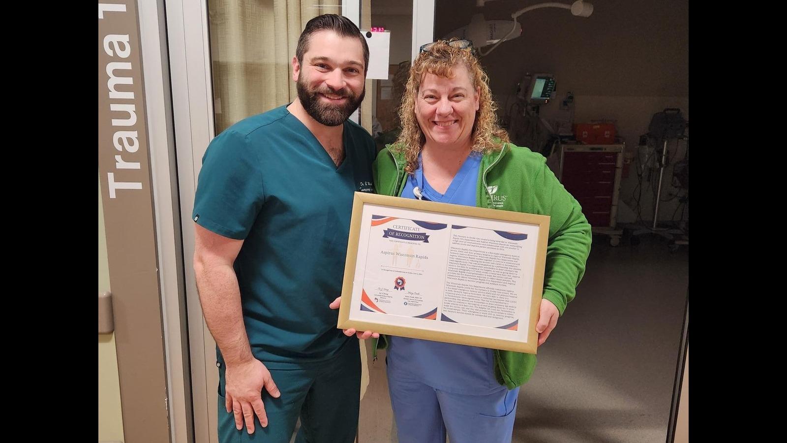 Wisconsin Rapids Aspirus Recognized for Excellence in Stroke Care